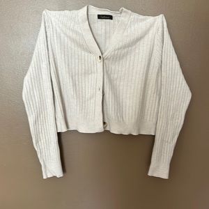 comfy sweater with buttons